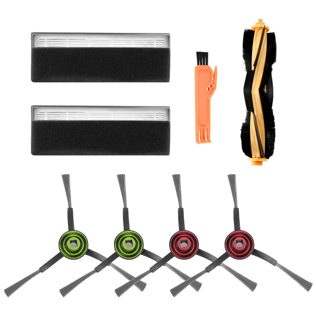 อะไหล่สำหรับ Ecovacs deebot ozmo 920/950/T5/T8/T8 aivi/T8สูงสุด/T9สูงสุด/กำลัง T9/N7/N8/N8 + หุ่นยนต์ดูดฝุ่น