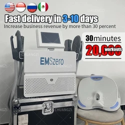 EMSZERO NEO 6500W 15Tesla-Maschine verwendet RF Hiemt Electromagnetic Technology Stimulation Build Muscle Body Sculpting Abnehmen