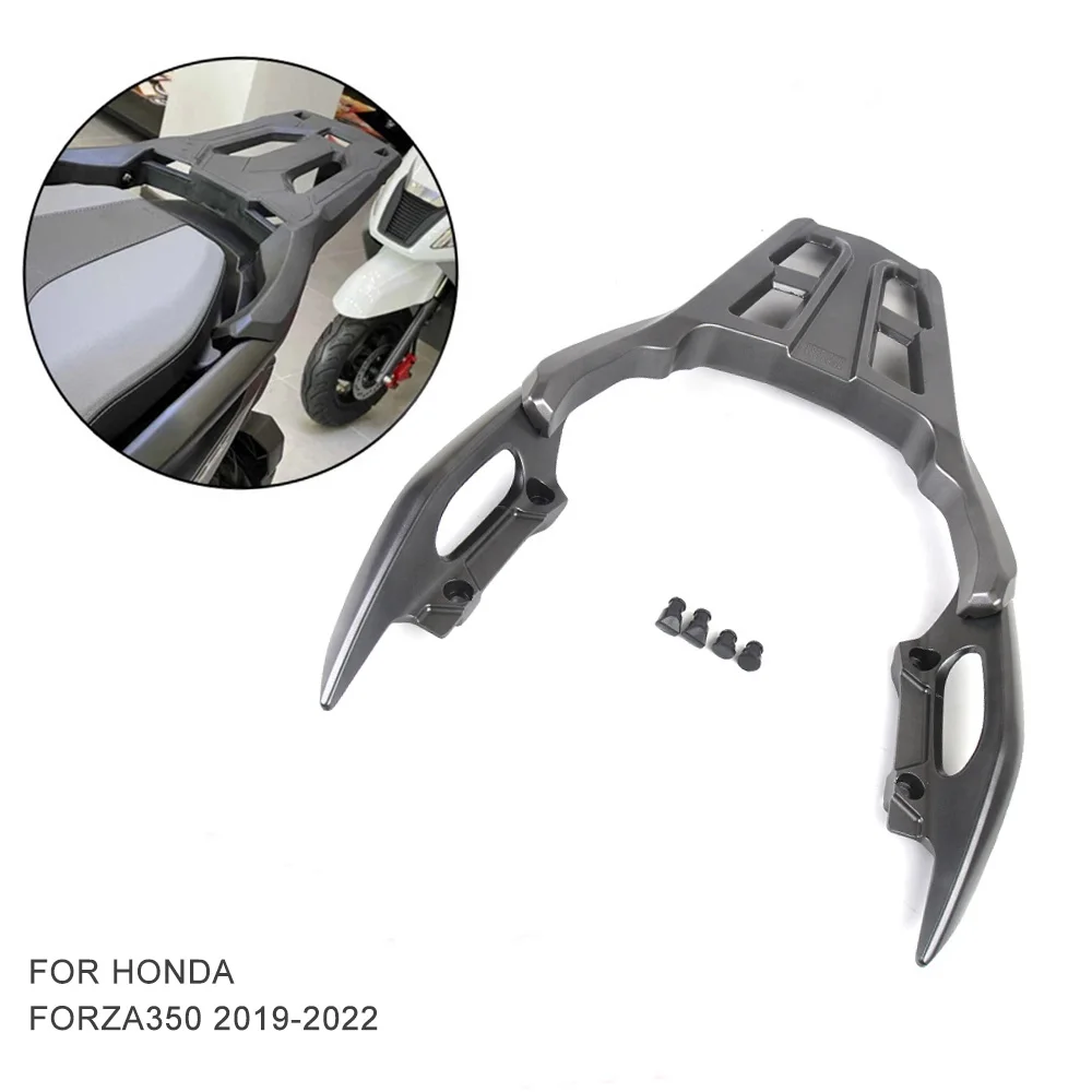 

Motorcycle Luggage Racks Aluminium Alloy Rear Carrier Rack Top Box Bracket Trunk Shelf For HONDA Forza350 2019 2020 2021 2022