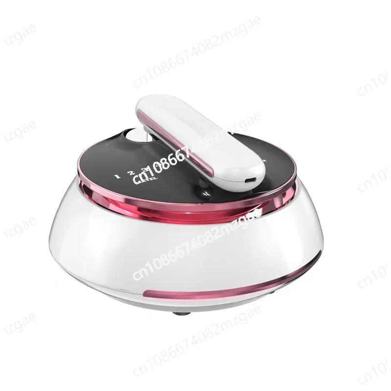 New desktop beauty facial home three-head introducer temperature-sensitive photon skin rejuvenation massager