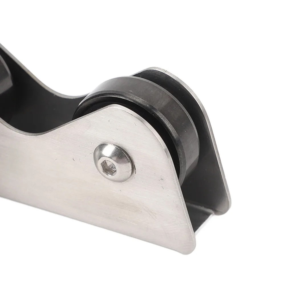 

Набор из 2 роликов для бильярдного кия из нержавеющей стали, двойные ролики, серебристый, детектор прямолинейности кия с сумкой для хранения