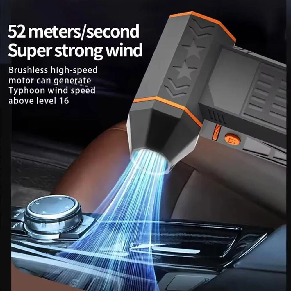 

Бесщеточный турбовентилятор для кемпинга, 240 Вт, 57 м/с, типфун, ветер, 8000 мАч, аккумулятор, зарядка типа C, высокоскоростной портативный вентилятор