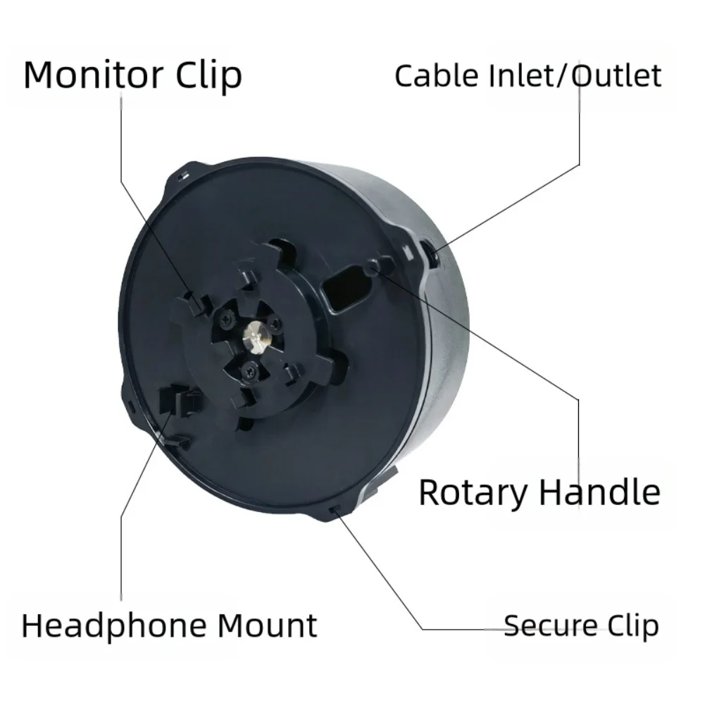 Fish finder hand reel suitable for 95 percent display screens with large capacity winding reel for underwater fishing