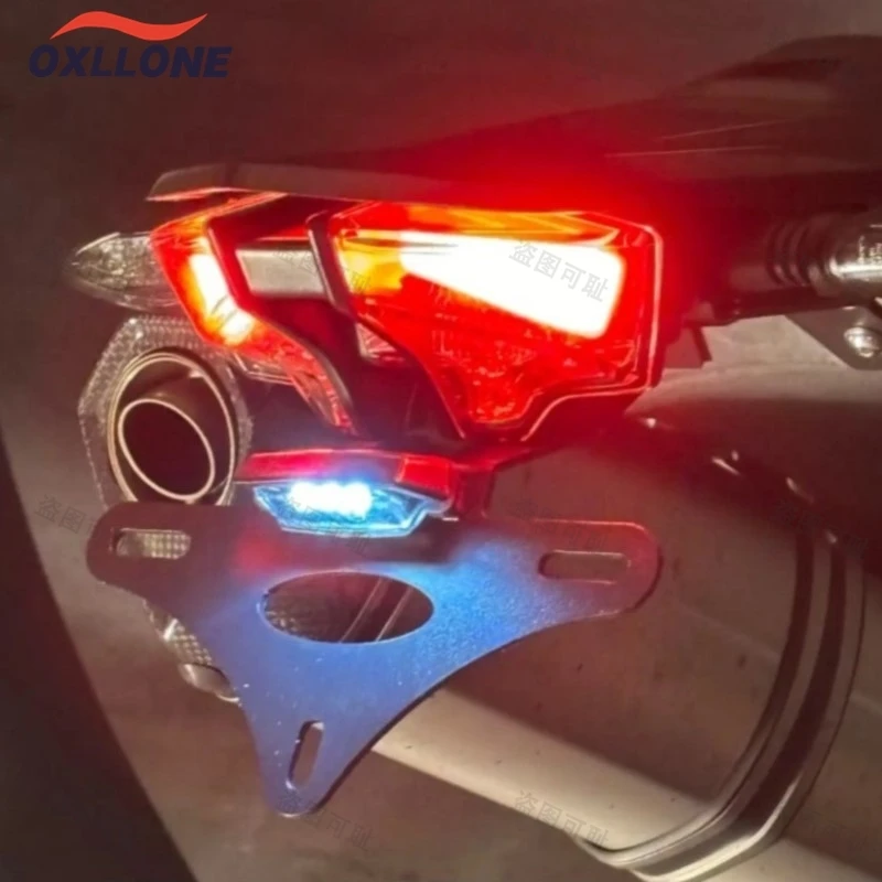 Für 690 SMCR 690 Enduro R ​ 2019-2025 2026 Gas Gas ES SM 700 ABS Kennzeichenhalter Halterung Heckabdeckung Kotflügel-Entferner