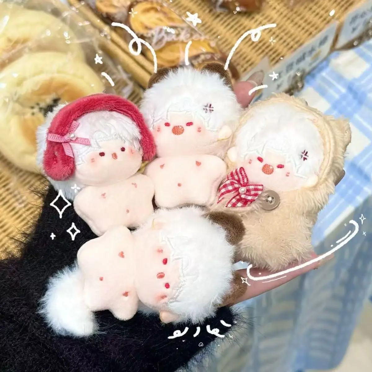 

Игра «Любовь и глубокий косплей Силус», 5 см, милая мини-плюшевая кукла, хлопковая манетная кукла, морская звезда, тело, голый ребенок, украшение, подарок