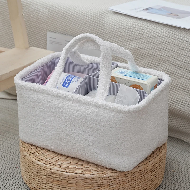 Baby Multifunctional Diaper Organizer Bag Folding Portable Stackers & Caddies High Capacity Storage for Baby Things mommy bags