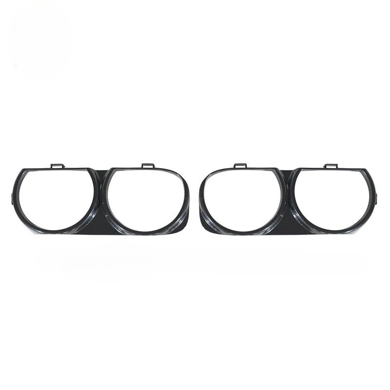 المصباح ضوء الحافة غطاء الكسوة LH & RH ل دودجز تشالينجر 2015 2016 2017 2018 2019 2020 2021 #4