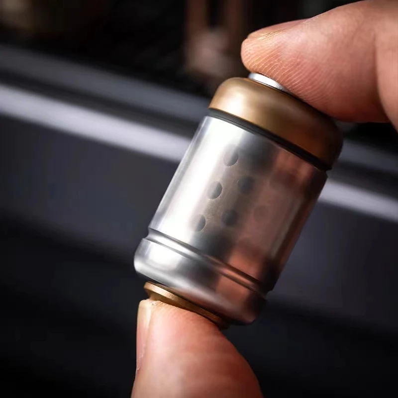 01EDC Time Pendant Knife Beads Fingertip Gyro Metal Stress Relief Decompression Desktop Toys Fidget Toys Adults Gifts