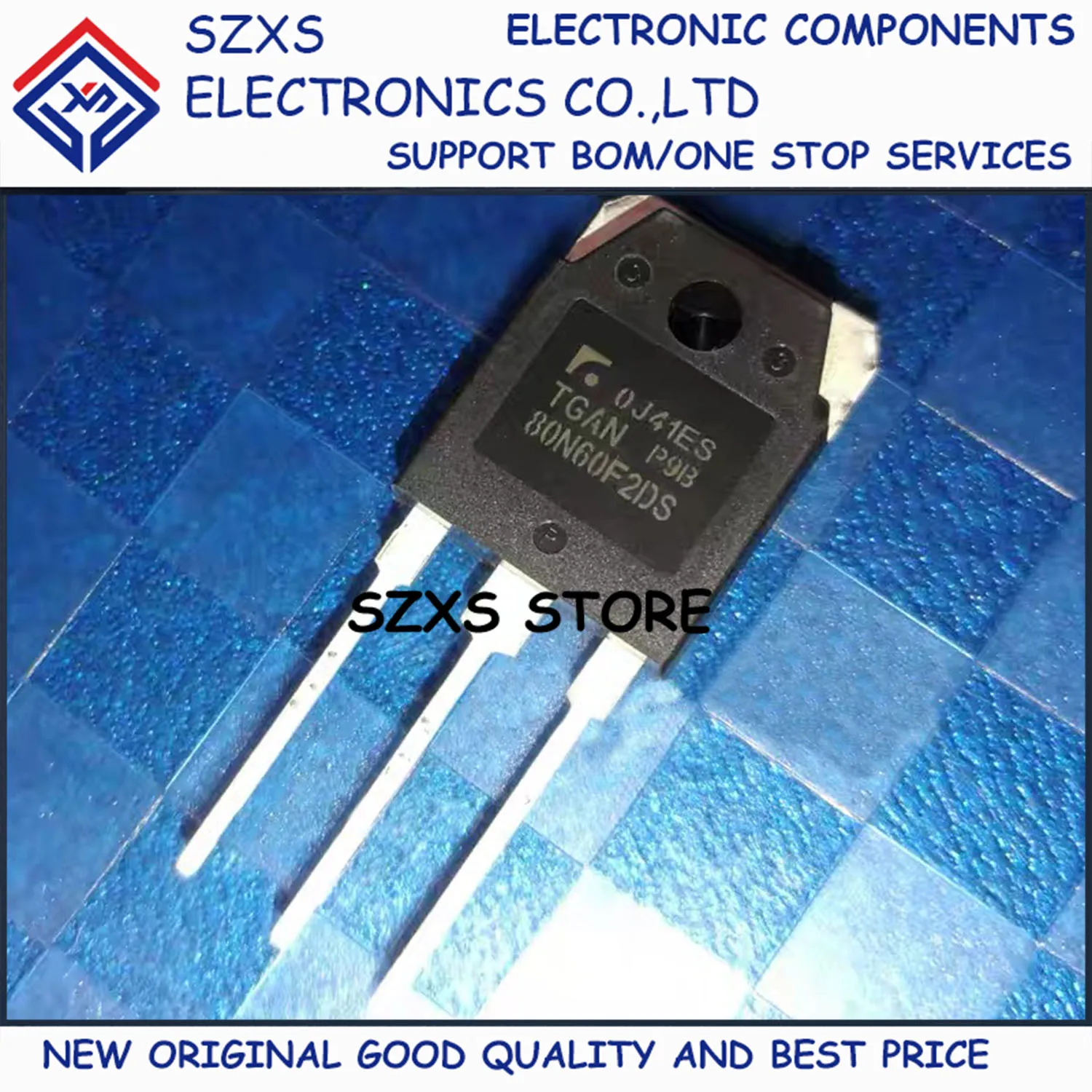 

New Original 10Pcs TGAN80N60F2DS TO-3P 600V 80A IGBT Field Effect Transistor In Stock Electronic Components Good Quality