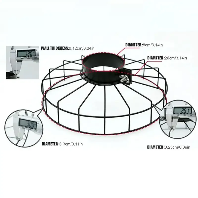 Propeller's Safety Cage Stainless Steel Net Propeller Net Covers Marine Hardware To Prevent Debris Protection Accessories