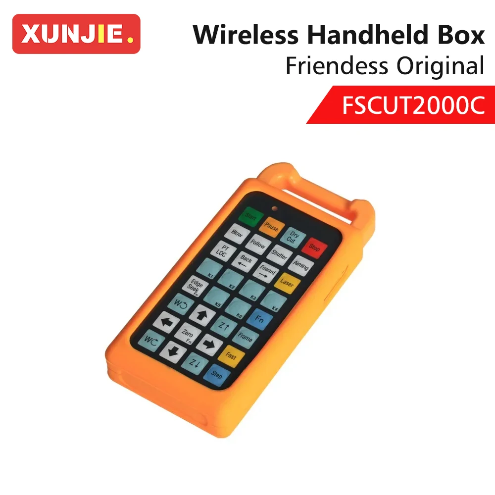 Original WKB V6 Control System Wireless handle Box for Friendess FSCUT FSCUT2000C CypCut BCS100 BMC1604 Fiber Laser Machine