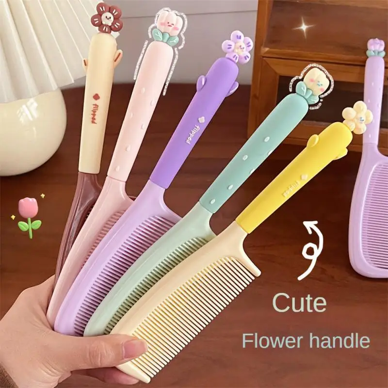 Plastic Comb Functional Portable Mini Portable New Style Simple Styling Lovely Hair Accessories Fashion Hairbrush Hair Care