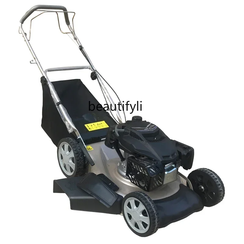 NNFour-stroke lawn mower Self-propelled hand-pushed lawn mower Multifunctional lawn mower