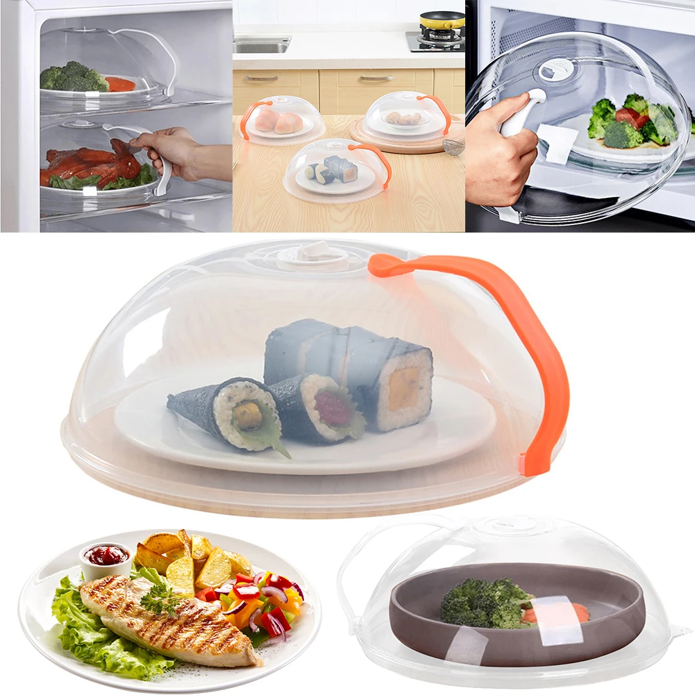 מחדש שמיש מכסת מיקרוגל כיסוי מזון מזון טרי שמירה על גדול עבור מטבח קערות מטבח קערות מנה פלסטיק אוניברסלי כיסוי