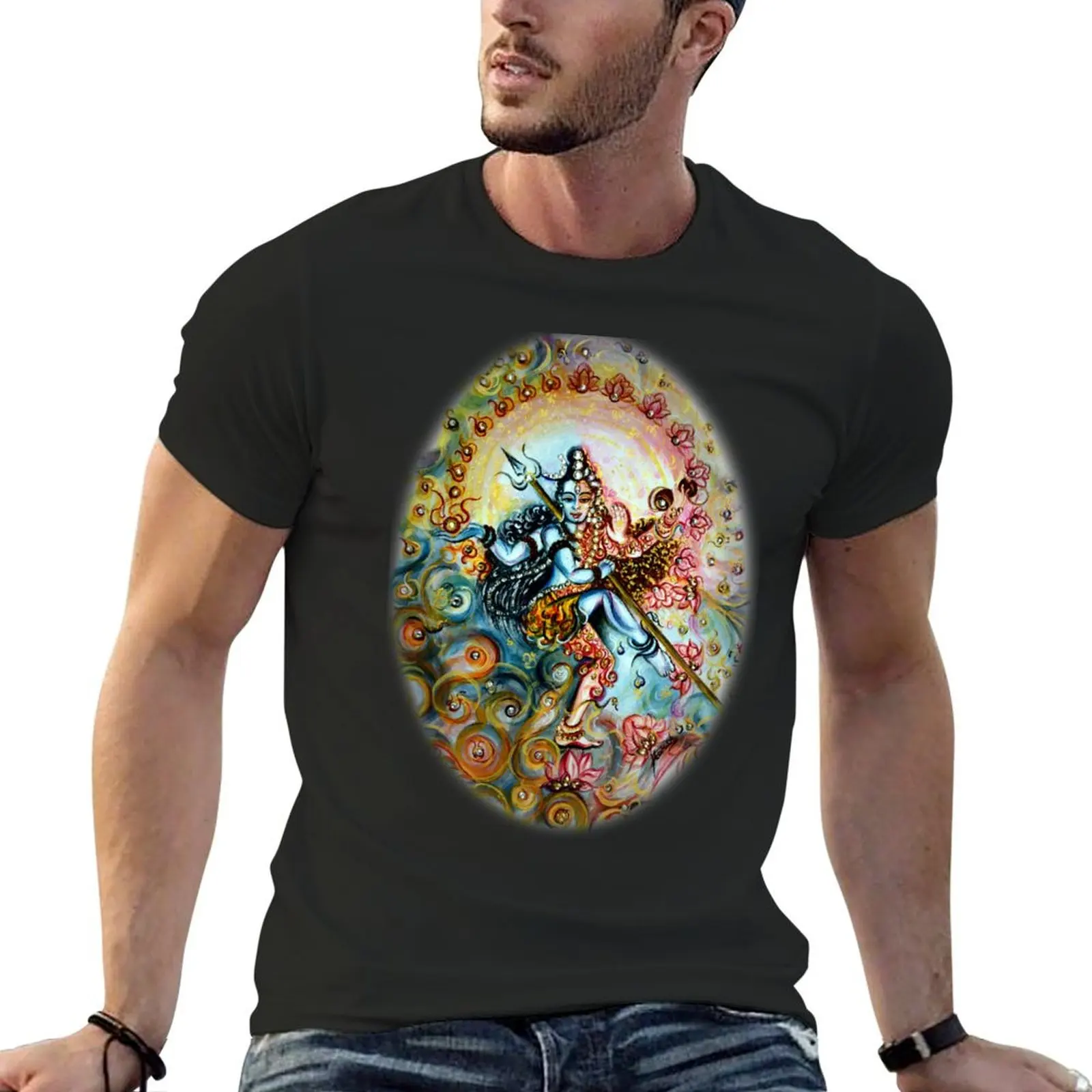 Shiva Shakti T-Shirt oversized graphics rapper graphic tees t shirts for men graphic