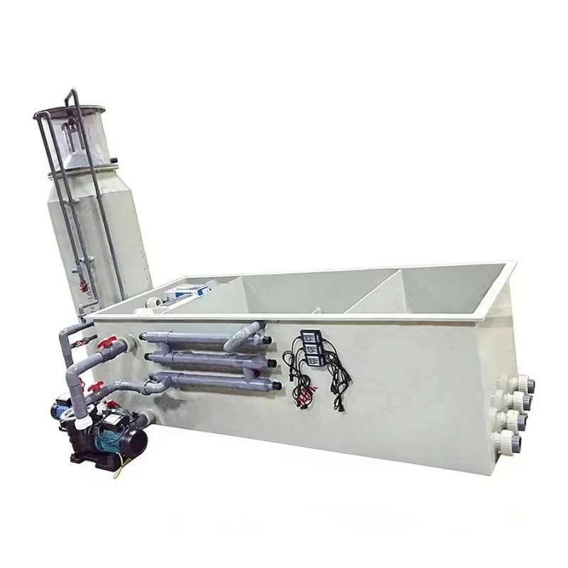 

6000L Aquarium Fish Pond Filter System Aquarium Bio-Filter Equipment for Fish Farming Fish Farming System Bio-Filter