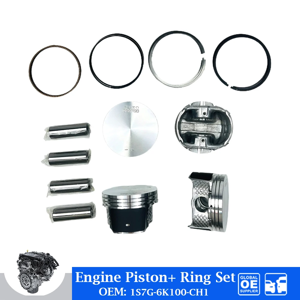 

STD 83mm Engine Piston Ring Set For Ford Focus Mk2 1.8 TDCi 125 hp Petrol Car Accessories Auto Piston Pin Clip 1S7G-6K100-CH1