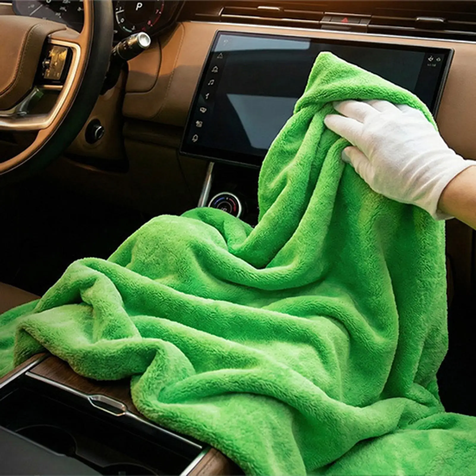 Car Wash Towels Absorbent Streak Free Rags Car Wash Drying Towels For Vehicle Truck SUV RV Sedan Washing Interior Glass Window