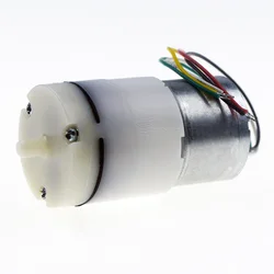 Motor sin escobillas DC5V 24V, Micro PWM, bomba de aire ajustable, Mini Motor DC, Micro BLDC, bomba de oxígeno, tanque de peces de acuario, DIY