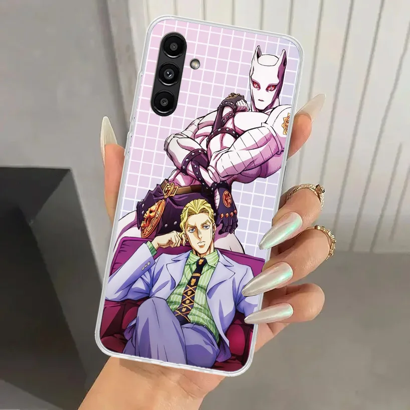 JoJo Adventure Killer Queen Phone Case for Samsung Galaxy A16 A26 A36 A56 A15 A25 A35 A55 A14 A24 A34 A54 A13 A23 A33 A53 A05S A