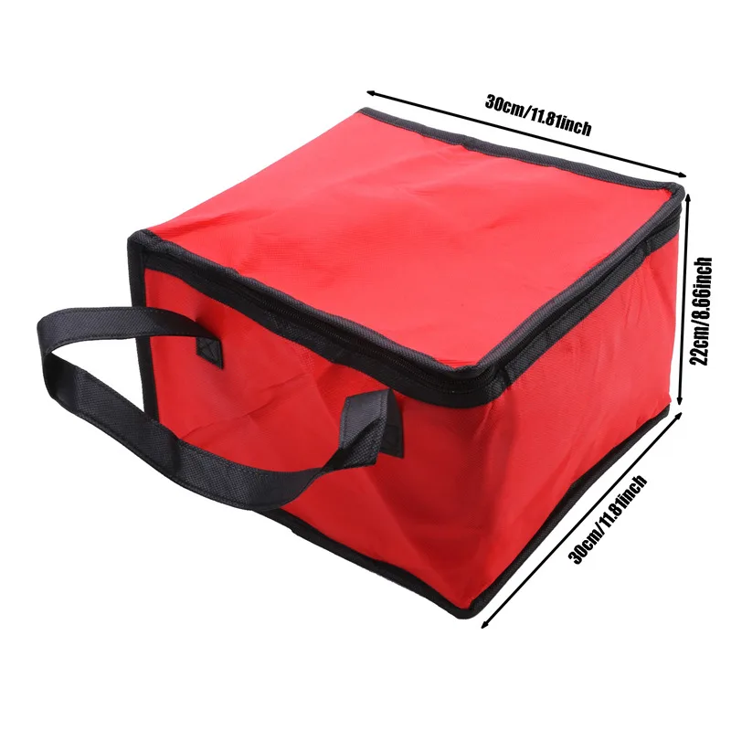 Bolsa térmica aislante plegable para Picnic, paquete de hielo para alimentos, portador de bebidas, papel de aluminio de estaño, bolsa de entrega de