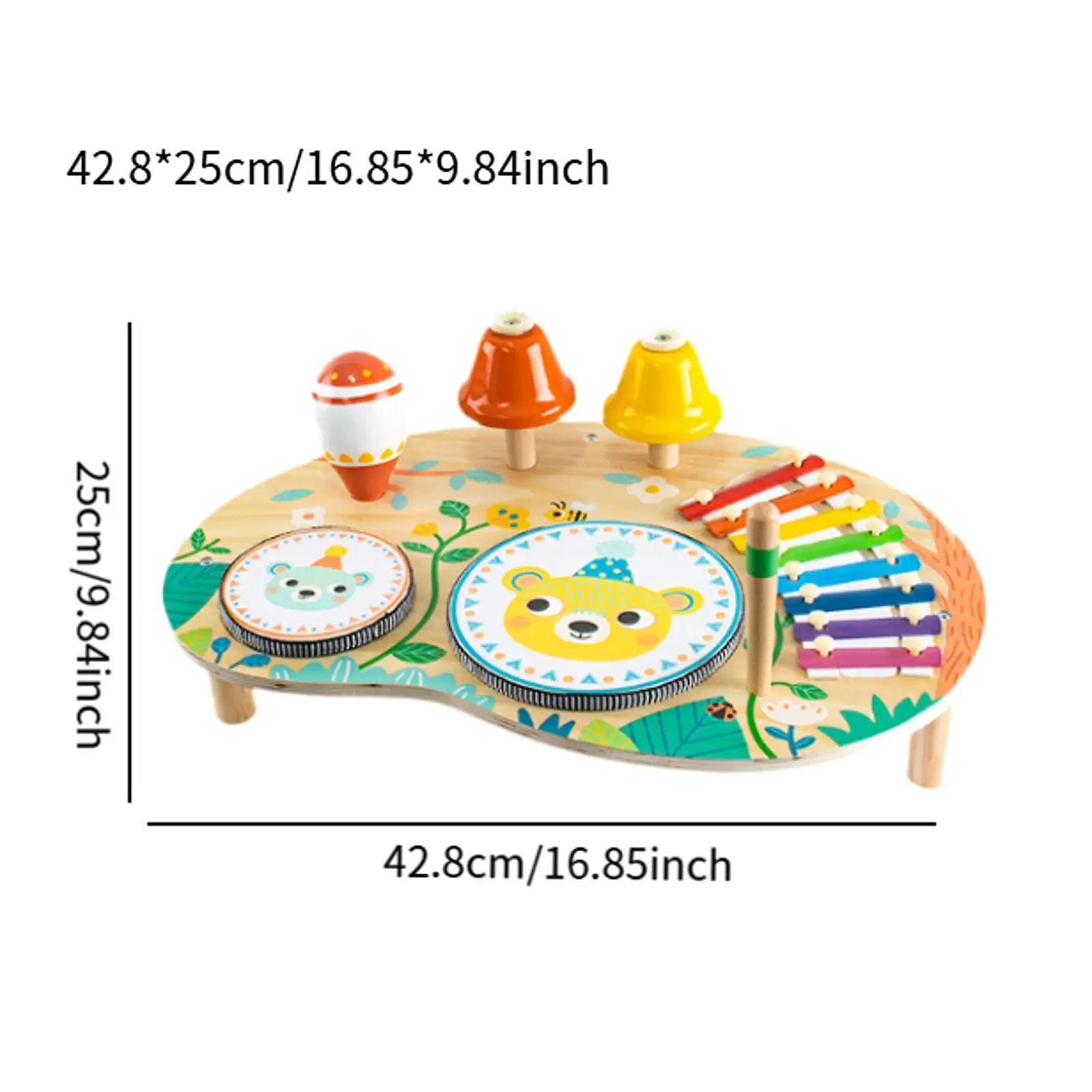 子供用木琴楽器おもちゃ、細かい運動能力向上、幼児向け音楽キット、ドラム、ピアノ、ベルのおもちゃ、パーティーの記念品に