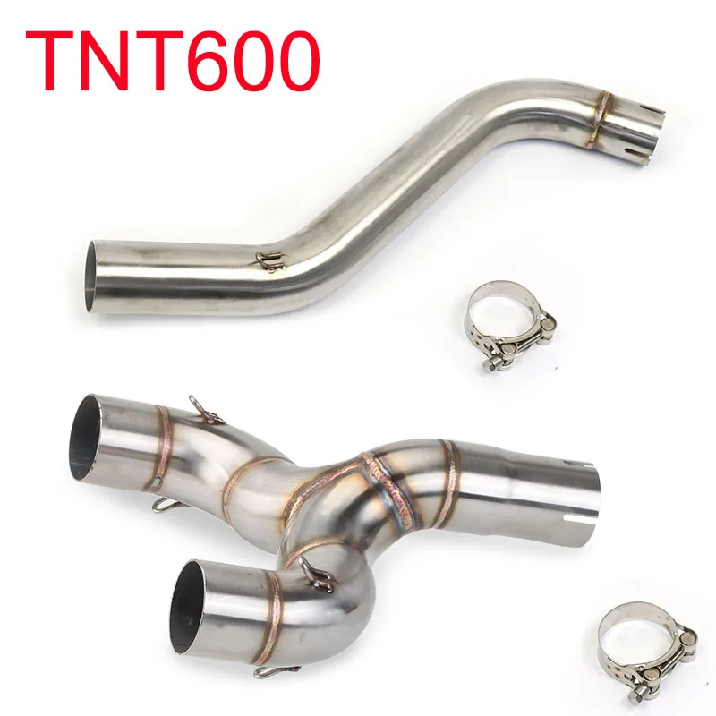 

600 BN600 BJ600 TNT600 Motorcycle Exhaust Pipe Middle Connector Pipe Adapter Exhaust Pulley