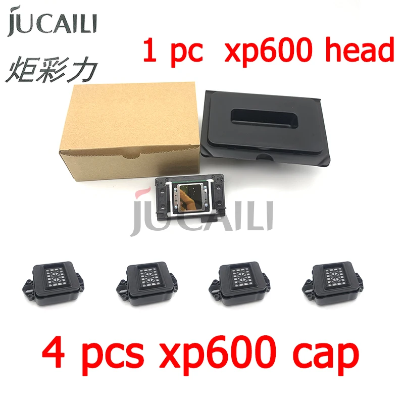 Jucaili 4pcs Eco solvent UV printer capping top for Epson XP600 TX800 DX8 DX9 printhead FA09050 F192040 print head cap station