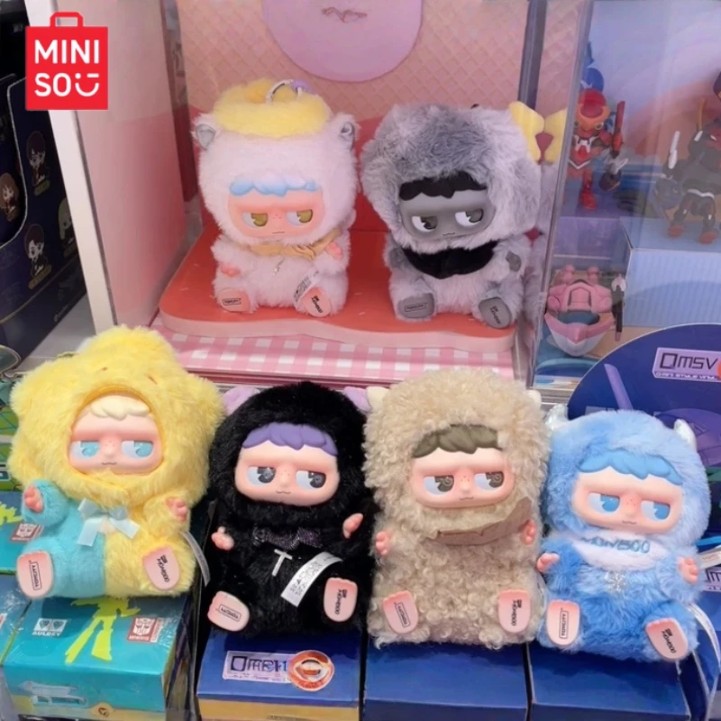 Miniso Origineel Op Voorraad Monboo Mood Weather Station Serie Vinyl Blind Box Speelgoed Desktop Decor Verzamelen Poppen Verjaardagscadeaus