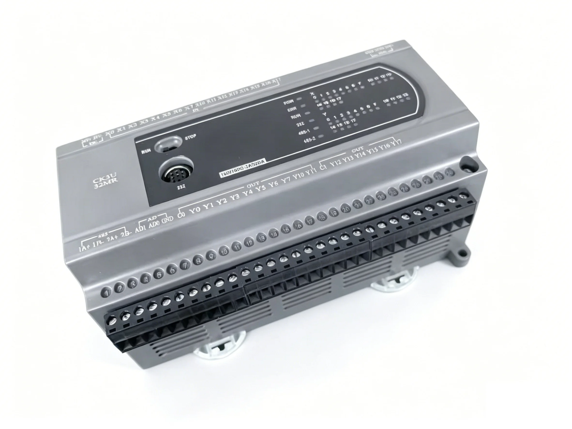 CK3U 32MR 32MT  16DI 16DO 2AD 2DA RS485 RS232 (MT Y0Y1 200K  Y2-Y5 50K) RTC
