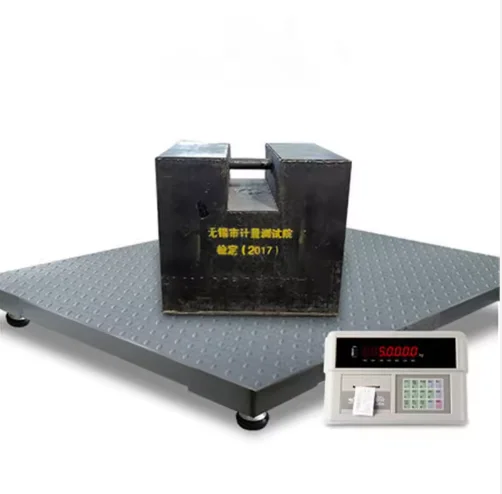 Durable Cross-border Xclusive 0.6 X 0.8 Meter 1 Tons Industrial Digital Scale Commercial Electronic Weighing
