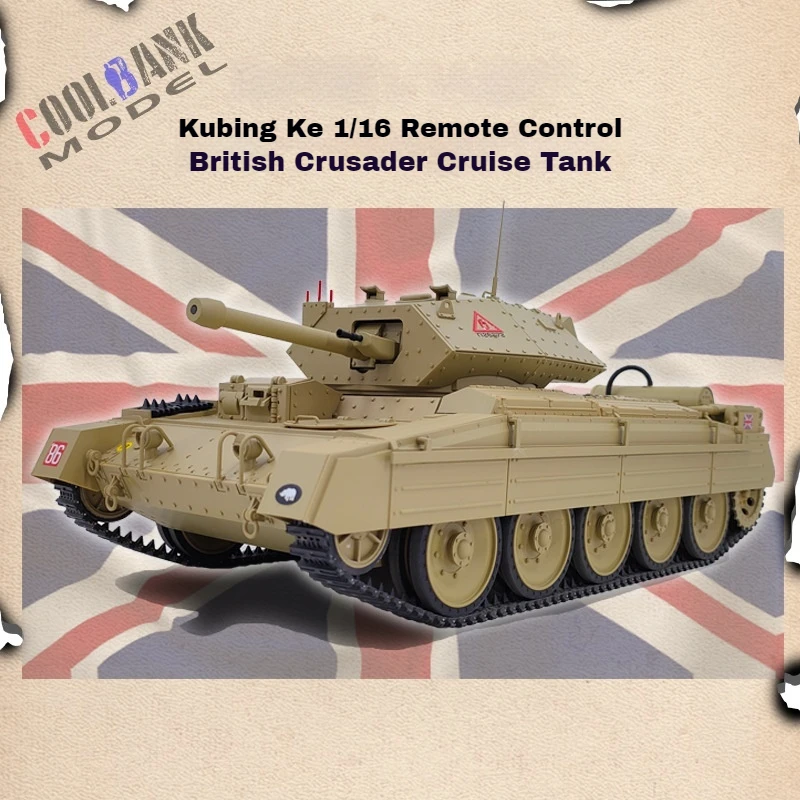 

Радиоуправляемый танк Kubingke, британский крестоносер, масштаб 1:16, полностью пропорциональный электрический танк с дистанционным управлением, военная модель, игрушка в подарок для детей