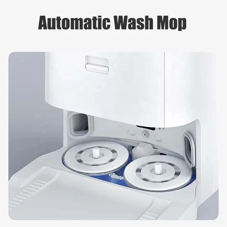 Robot aspirapolvere automatico per la raccolta della polvere per lo spazzamento domestico