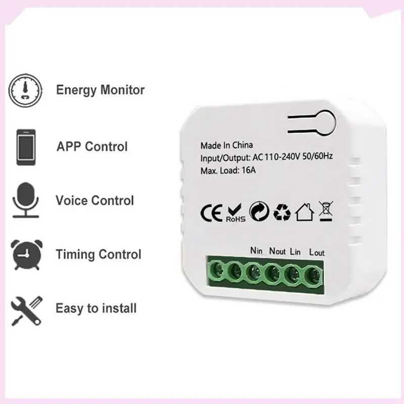 B24B 2X Tuya Smart Energy Meter Power Production Consumption Bidirectional Power Monitor 0.2-80A Support APP Control