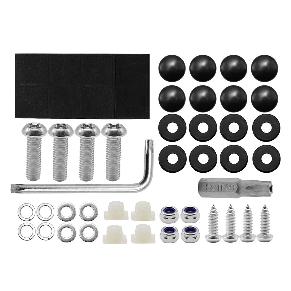 

Auto Parts Screws Kit Kit Plastic+Stainless Steel Tool Waterproof Direct Replacement Good Effect High Precision