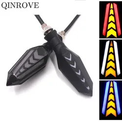 12V Motorcycle Flasher LED Turn Signals Light Universal M10 ABS Flowing Indicator Lamp For Yamaha MT07 MT09 Triumph 675 daytona