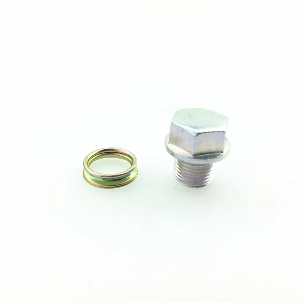 2 uds para accesorios de motocicleta EN125-2/2A/2E/2F poner en el tornillo de aceite cambiar el tornillo de aceite 2 uds