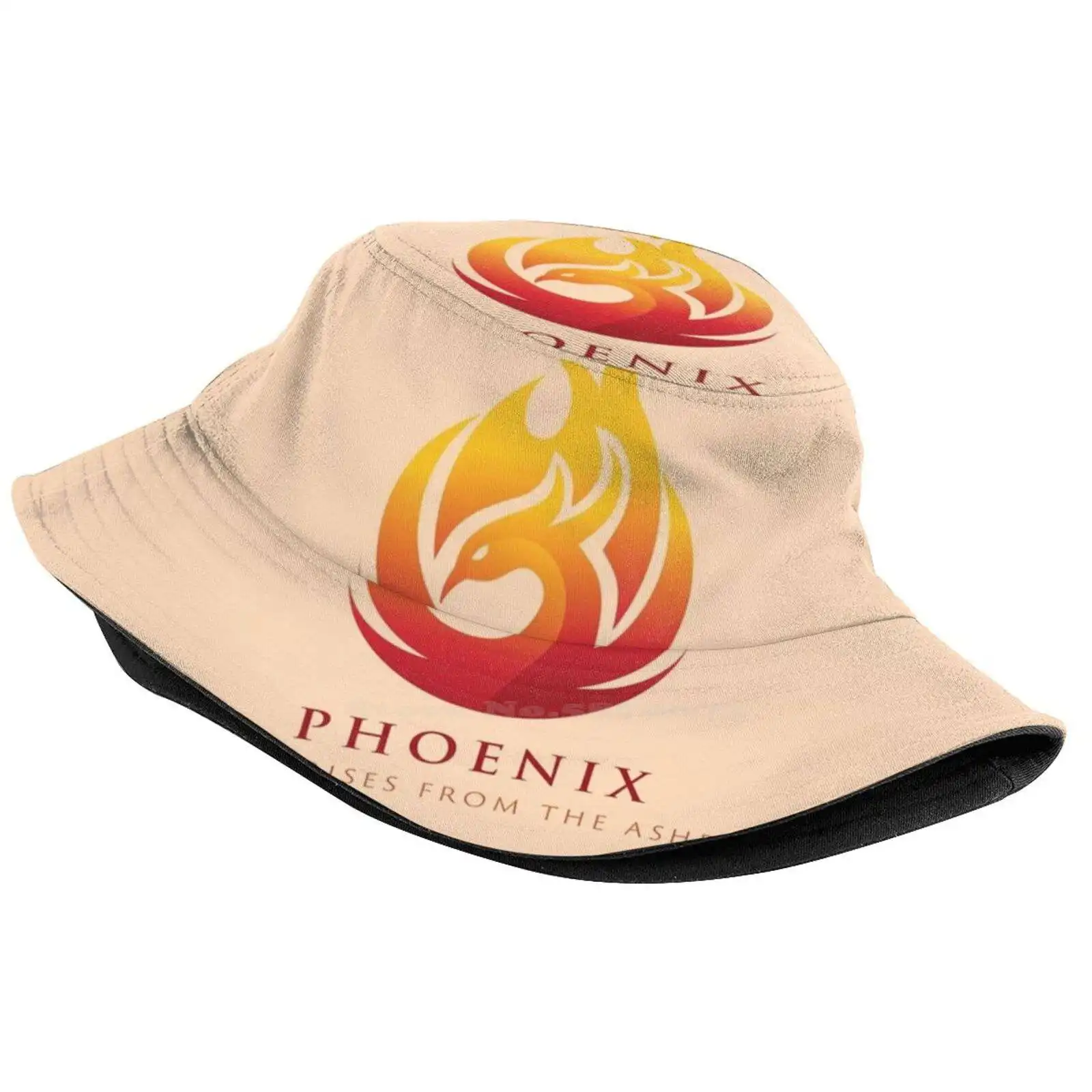 Phoenix - Hope Rises From The Ashes Pattern Hats Outdoor Hat Sun Cap Briansmith84 Pheonix Fire Phoenix Birds Fire Bird Hope Rise