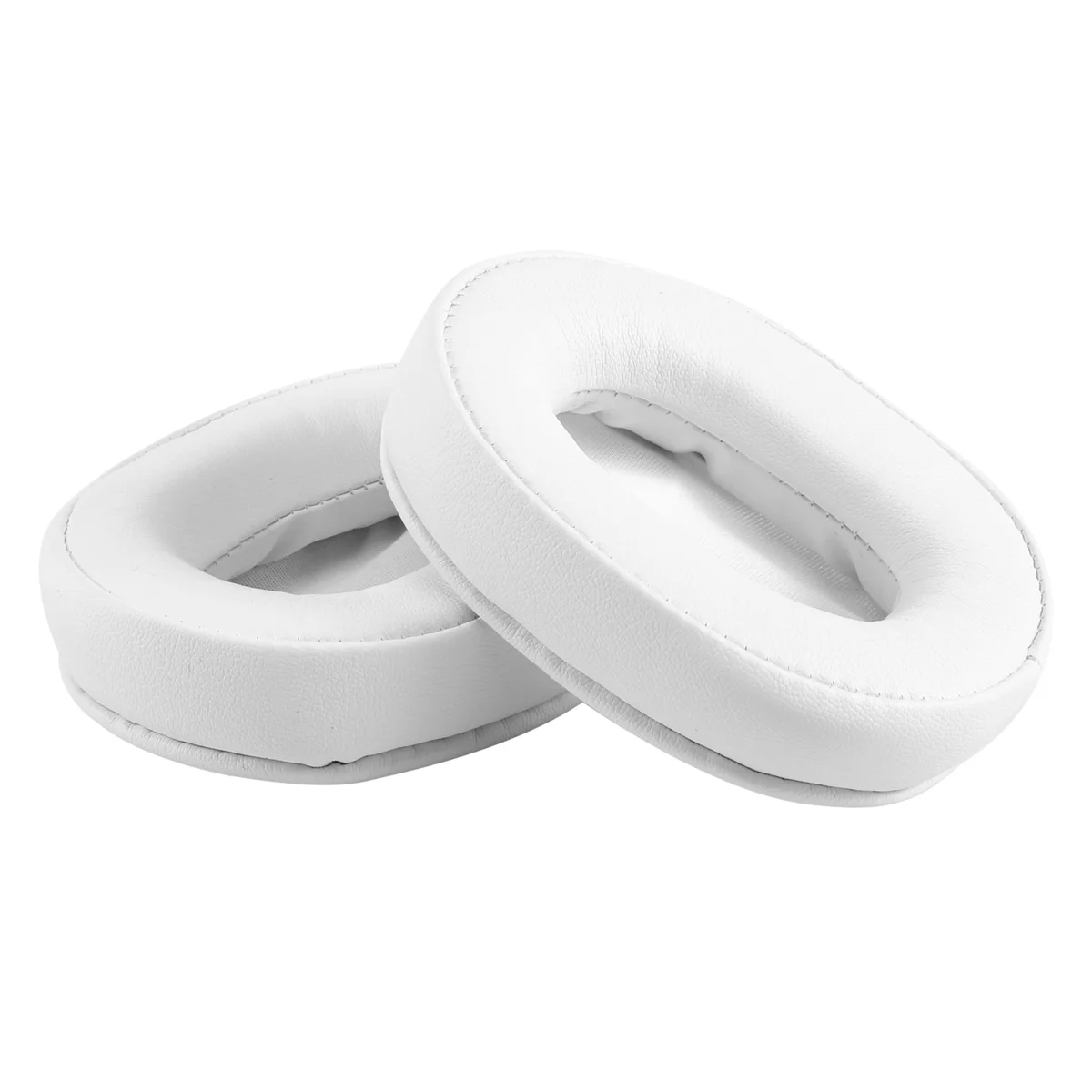 Ear Cushions Memory Foam Earpads Cover Replacement Ear Pads for ATH M50X Fits Audio Technica M40X M30X M20 White