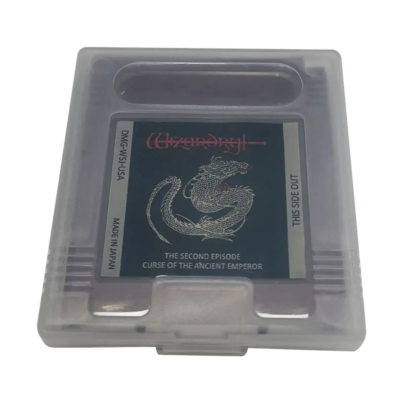 Cartão do console do cartucho do jogo, Wizardry, Gaiden 2, Kodai, Koutei, nenhum Noroi, língua inglesa, versão dos EUA, USA-32 Bit