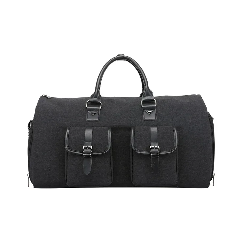 Imagem -03 - Bolsa de Viagem Dobrável para Homens Pacote de Mala de Vestuário Comercial Bolsas para Laptop Carry on Bagagem Duffle Bag