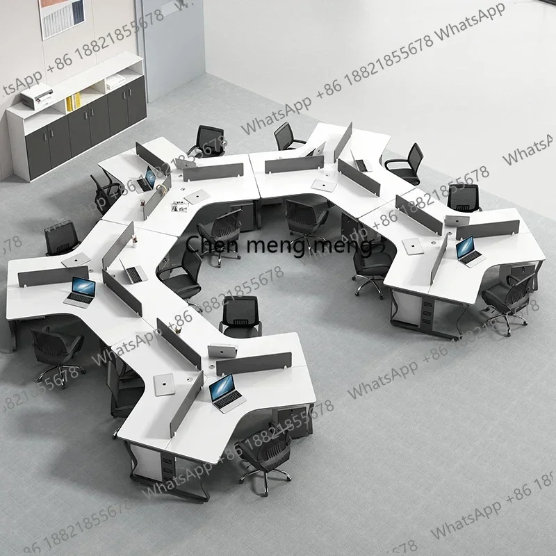 Discount White Wooden Office Desk Study Computer Standing Bedroom Luxury Office Desk Lshaped Organizers Design Ufficio Home Furn
