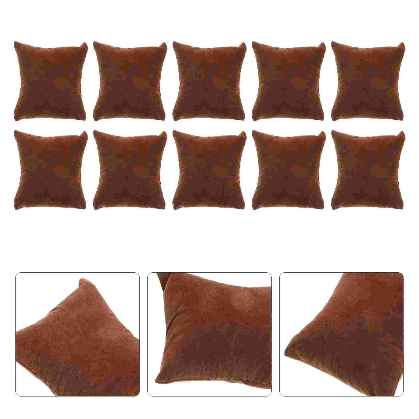 10 Pcs Display Watch Box Small Pillow Boxes Stand Bracelet Miss Rustic Ring Bearer Jewelry
