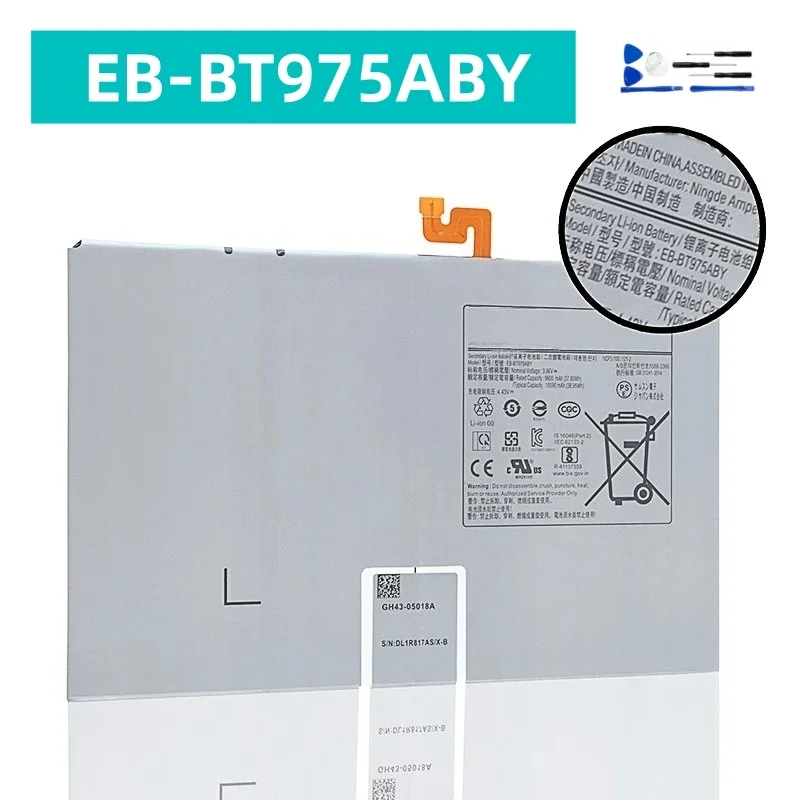 

New High Capacity EB-BT975ABY Battery For Samsung Galaxy Tab S7 T970 T976 T975 Free Tools