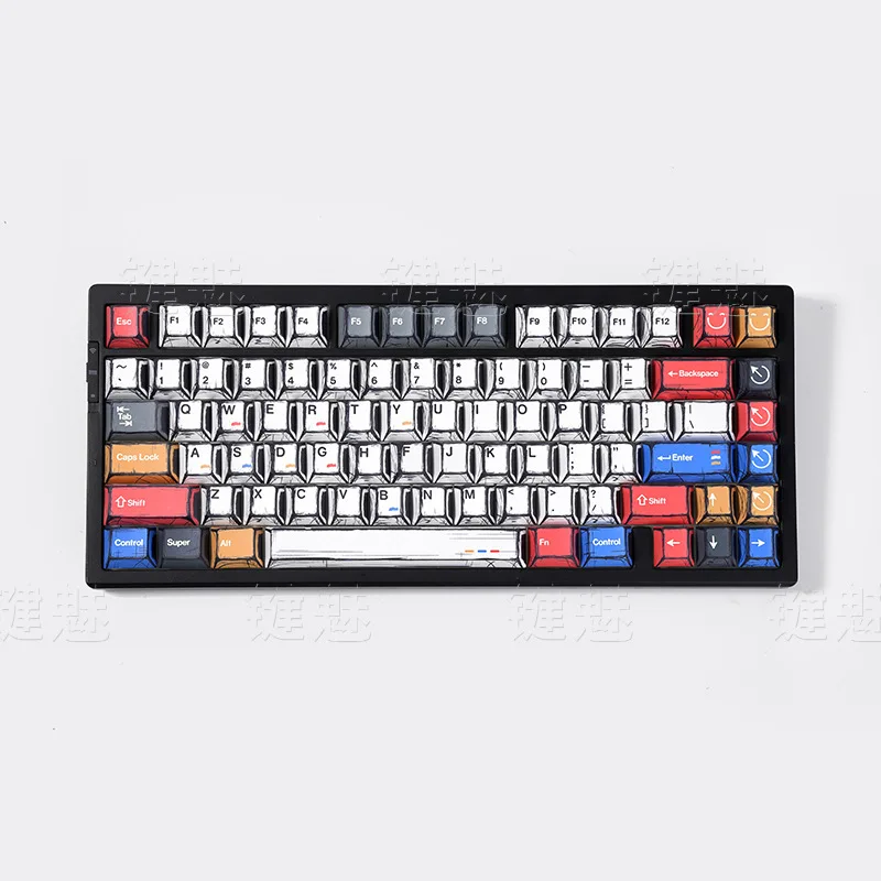 Classic mixed lamp diffuse change keycap [bagged] original height full five-sided thermal sublimation mechanical keyboard keycap