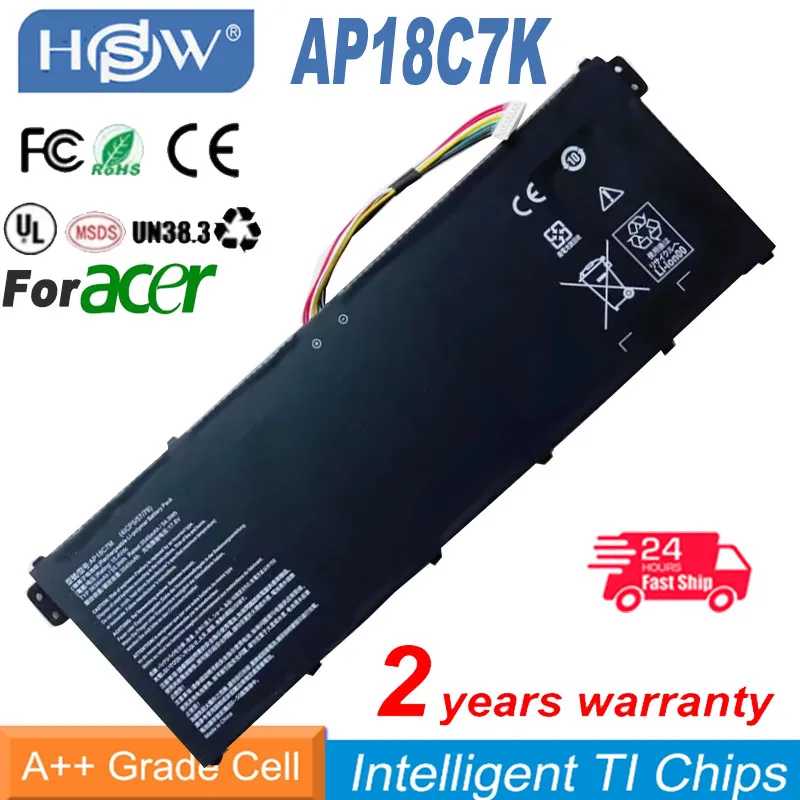 

Аккумулятор AP18C7K для Acer Swift 3 SF313-52 SF313-52G SF313-53 SF313-53G SF316-51 5 SF514-54T SF514-54GT SF514-55T 55GT AP18C7M