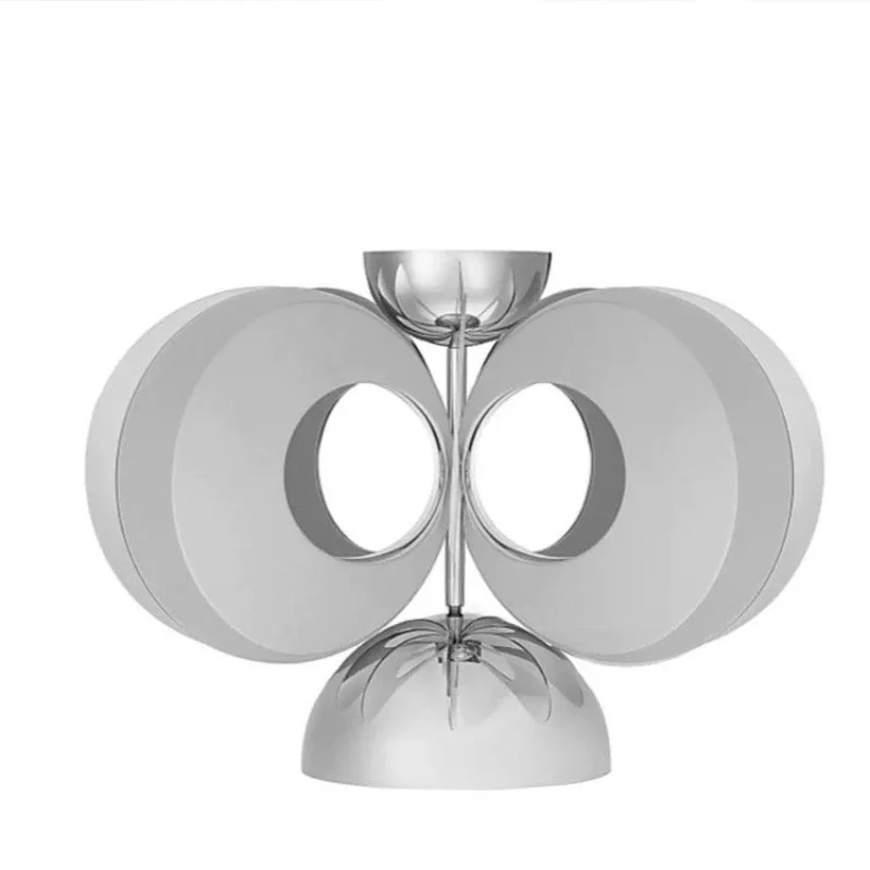 Simple futuristic stainless steel candle holder ornament home furnishing hotel study gift incense candle holder