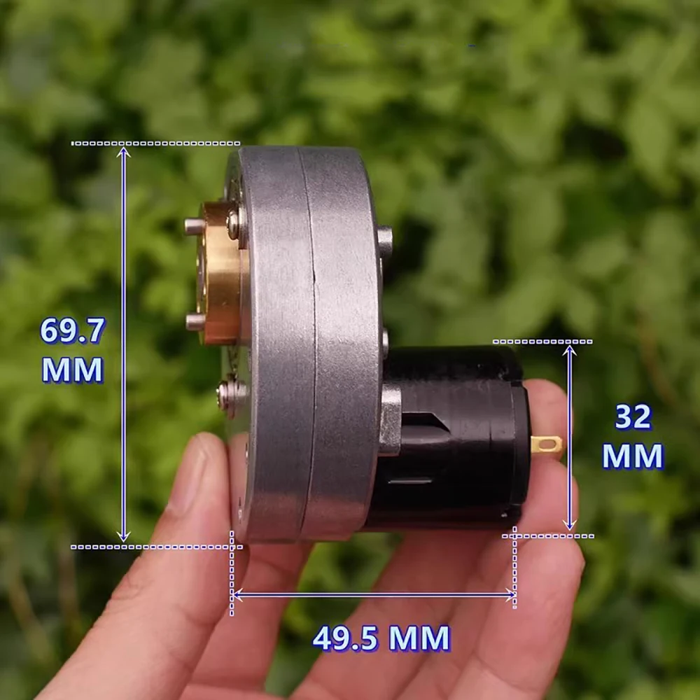 Robot (Mechanical Dog) Joint Motor Metal Gear Gearbox DC 12-24V 15-31RPM High Torque