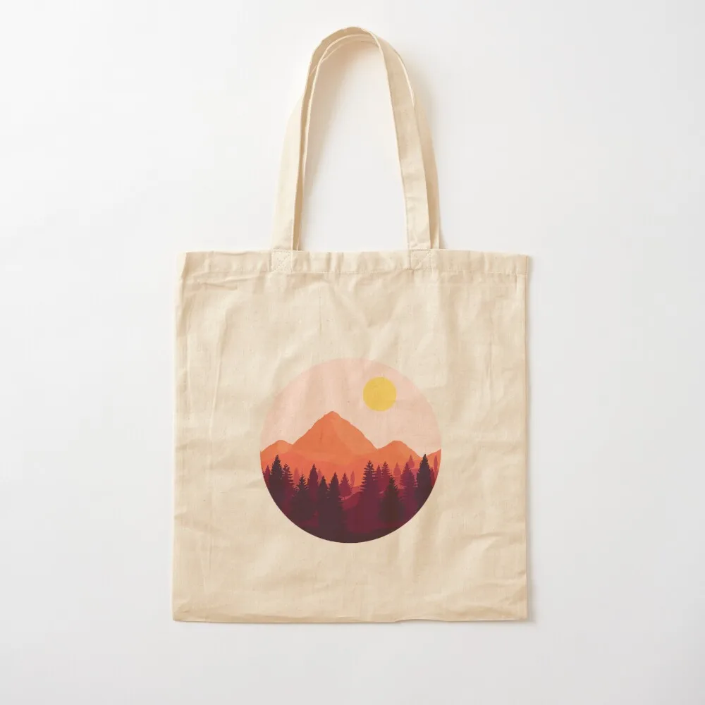 

Forest Mountain Horizon Tote Bag Big bag sacs de shopping Shopper