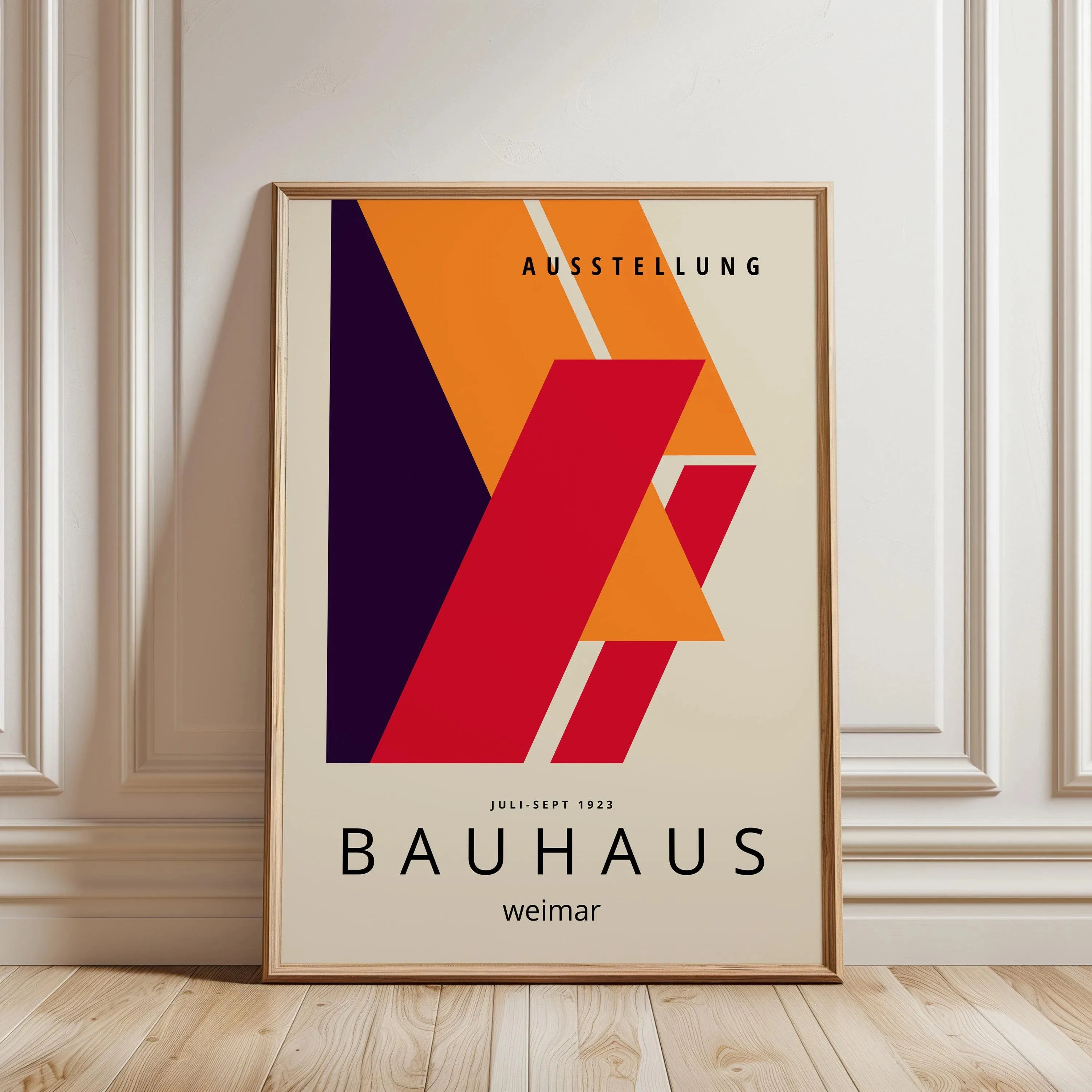 Poster Seni Dinding Geometris  - Abstract Canvas Set ulasan dan harga